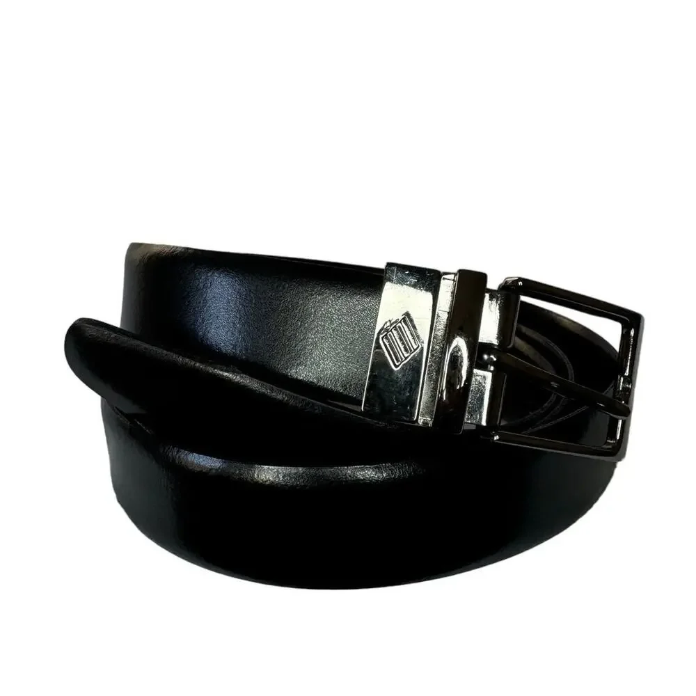 Genuine Leather Twist Reversible Belt 42/105 Men's‎ Black/Brown Classic Frame